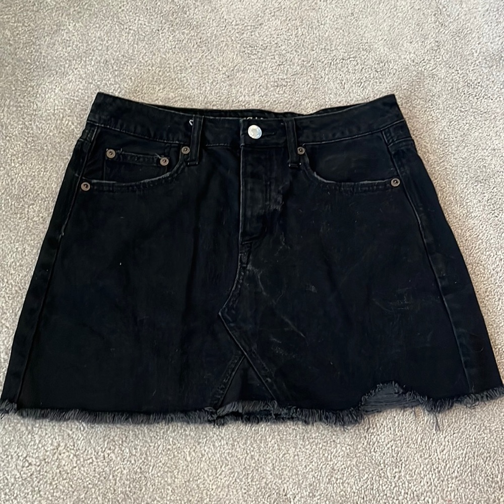 American eagle jean skirt black size 4/Small